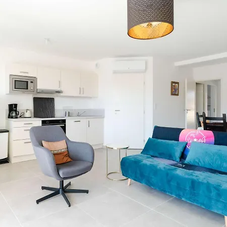 T3 Climatise, Proche Plage, Neuf, Wifi Inclus, Parking Prive - Fr-1-409-230 Daire Narbonne
