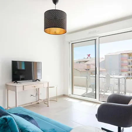 T3 Climatise, Proche Plage, Neuf, Wifi Inclus, Parking Prive - Fr-1-409-230 Daire Narbonne
