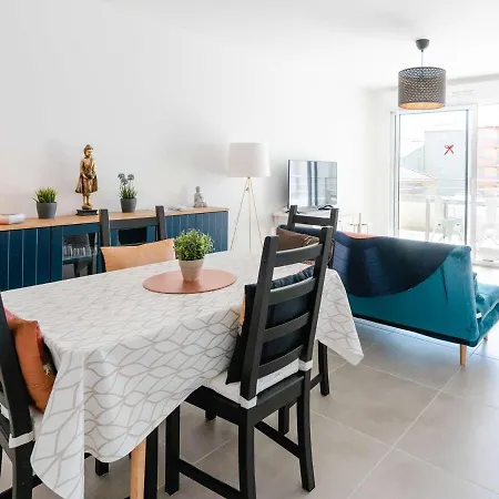 T3 Climatise, Proche Plage, Neuf, Wifi Inclus, Parking Prive - Fr-1-409-230