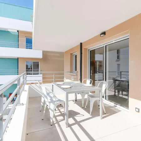 Apartment T3 Climatise, Proche Plage, Neuf, Wifi Inclus, Parking Prive - Fr-1-409-230