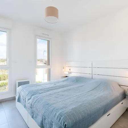 아파트 T3 Climatise, Proche Plage, Neuf, Wifi Inclus, Parking Prive - Fr-1-409-230 *