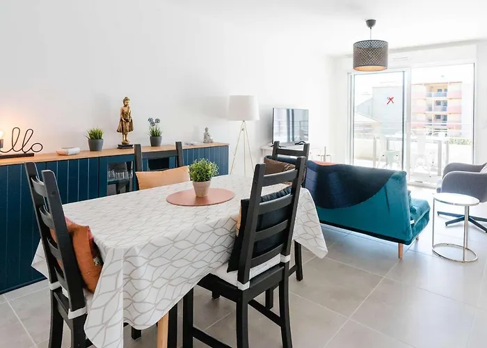 T3 Climatise, Proche Plage, Neuf, Wifi Inclus, Parking Prive - Fr-1-409-230