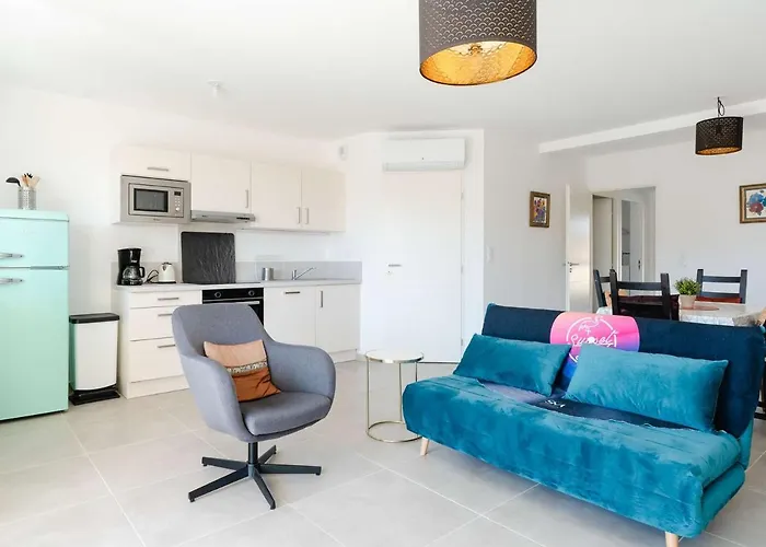 T3 Climatise, Proche Plage, Neuf, Wifi Inclus, Parking Prive - Fr-1-409-230 Διαμέρισμα Ναρμπόν
