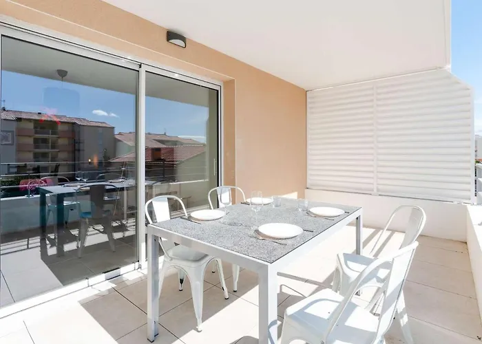 T3 Climatise, Proche Plage, Neuf, Wifi Inclus, Parking Prive - Fr-1-409-230 Διαμέρισμα