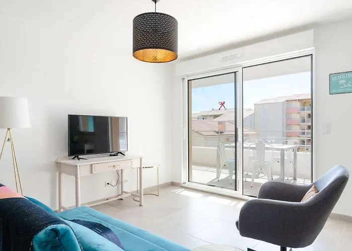 T3 Climatise, Proche Plage, Neuf, Wifi Inclus, Parking Prive - Fr-1-409-230 Διαμέρισμα Ναρμπόν